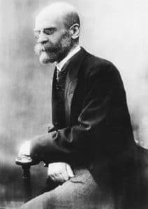Émile Durkheim prägte 1893 in seinem Buch "Über die soziale Arbeitsteilung" den Begriff der Anomie