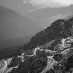 Karrieremodell (Quensel) Serpentinen als Symbolbild für das Karrieremodell nach Quensel