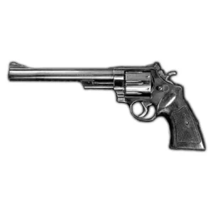 Smith & Wesson Model 29 Revolver, die ikonische Dienstwaffe von Inspector Harry Callahan in Dirty Harry.