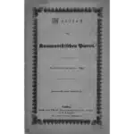 Karl Marx und Friedrich Engels – Das Kommunistische Manifest (1848) Manifest der kommunistischen Partei – Erstausgabe