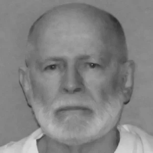 "Mugshot" des Bostoner Gangsters James „Whitey“ Bulger, eines Vorbilds für Frank Costello in The Departed