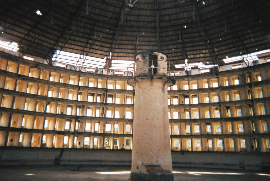 Bild der ehemaligen Haftanstalt Presidio Modelo, Isla de la Juventud, auf Kuba