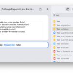 Kurzbefehle-App: Aktion 'Text aufteilen'