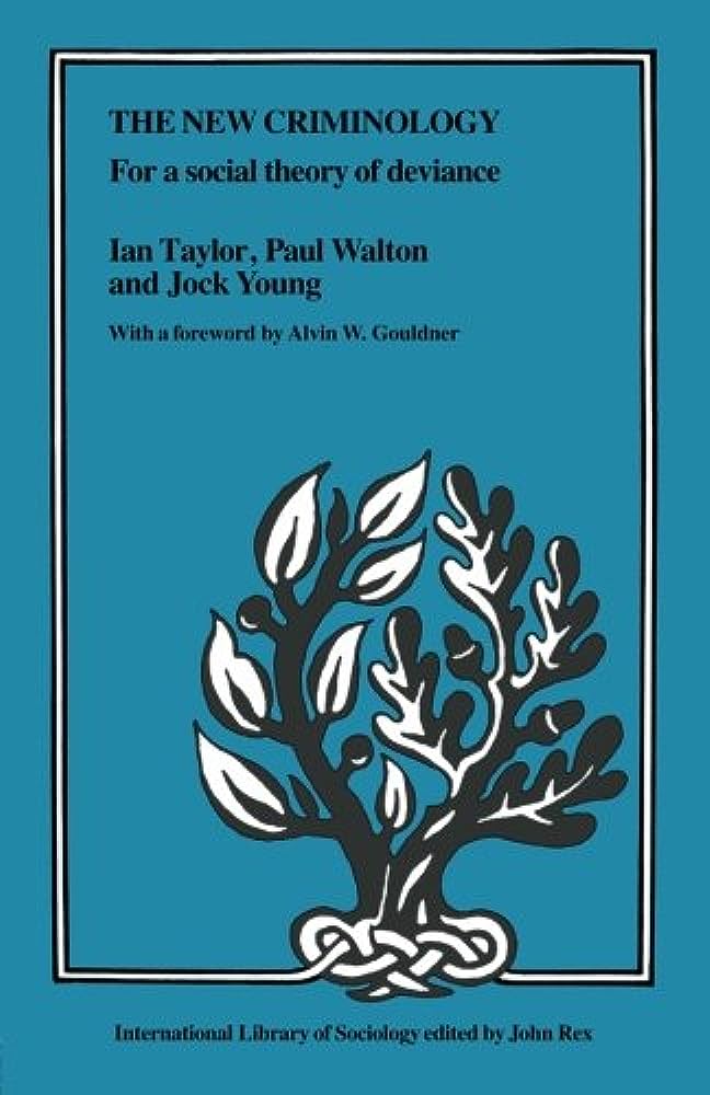 Buchcover: The New Criminology (1973)
